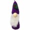 Purple Wool Felt Gnome Ornament Handmade Festive Holiday Decoration